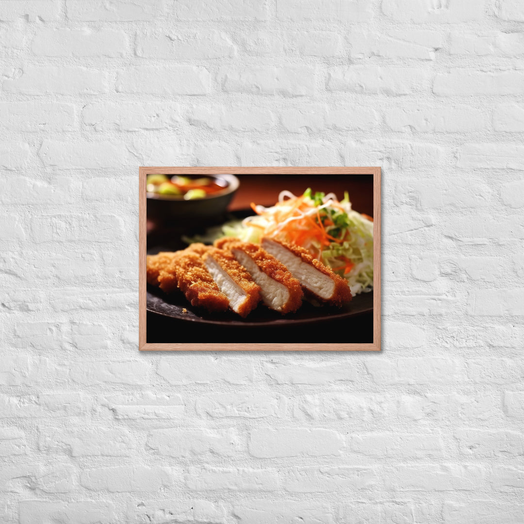 Tonkatsu Framed poster 🤤 from Yumify.AI