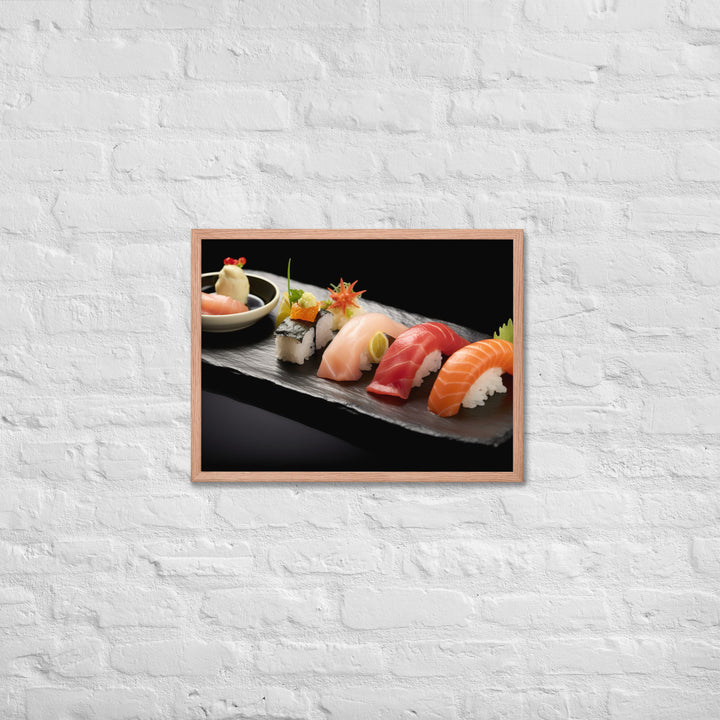 Sushi Framed poster 🤤 from Yumify.AI