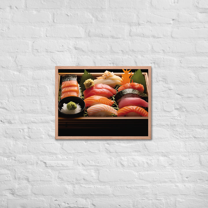 Sushi Framed poster 🤤 from Yumify.AI