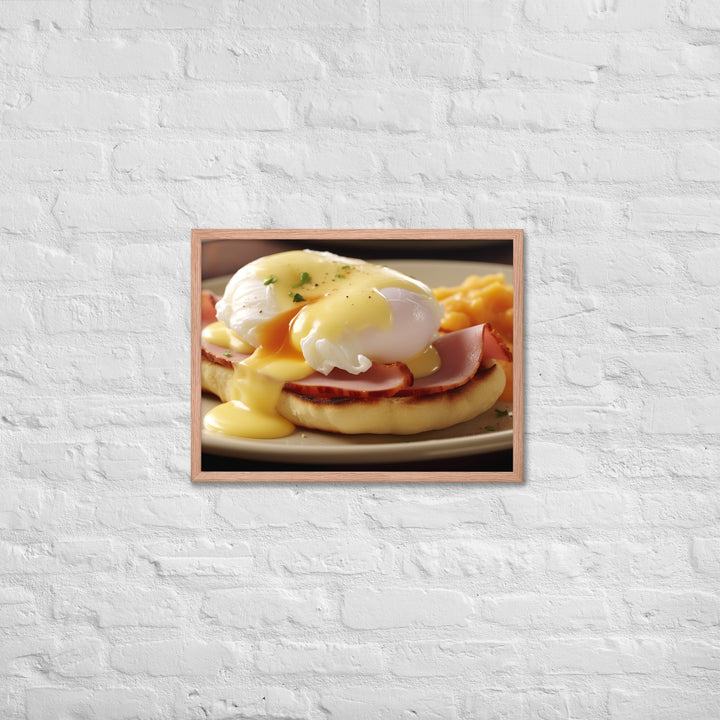 Classic Eggs Benedict Framed poster 🤤 from Yumify.AI