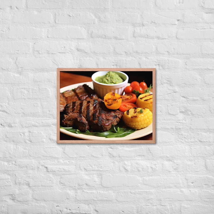 Nyama Choma Framed poster 🤤 from Yumify.AI