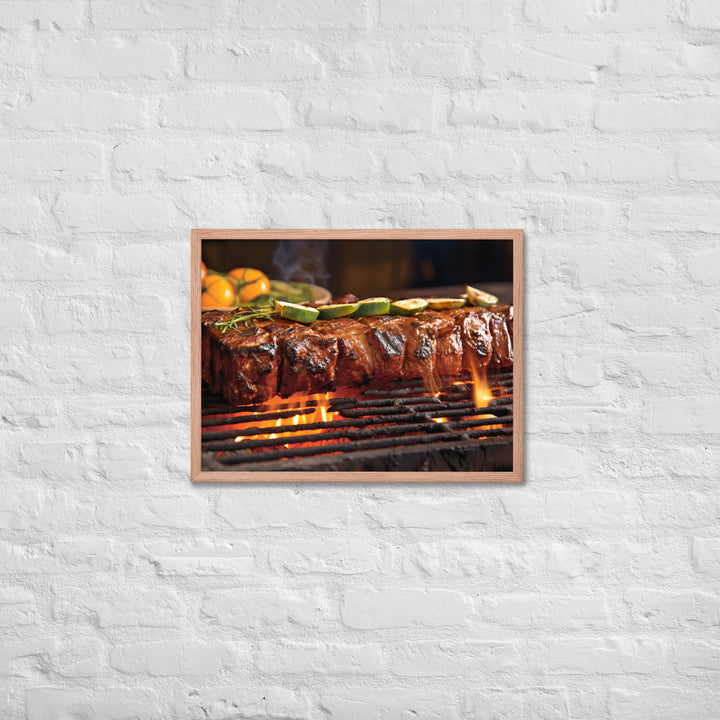 Nyama Choma Framed poster 🤤 from Yumify.AI