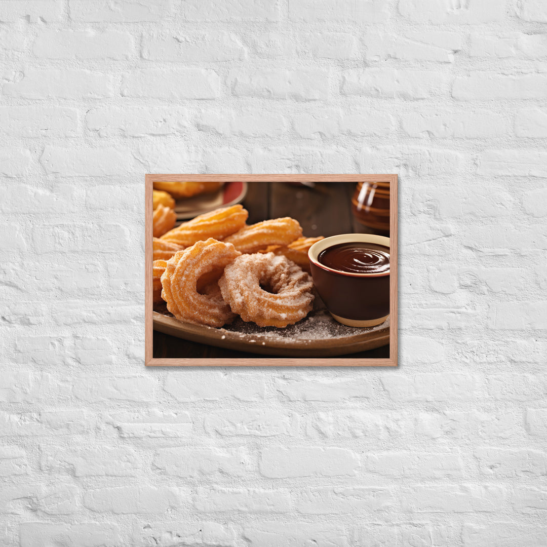 Churros Framed poster 🤤 from Yumify.AI