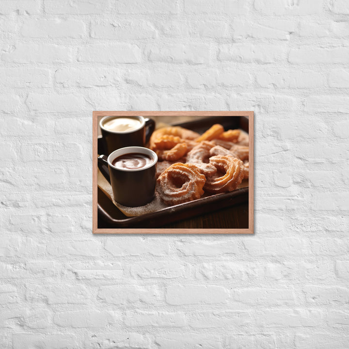 Churros Framed poster 🤤 from Yumify.AI