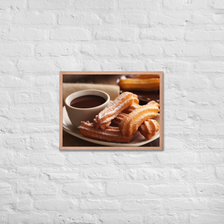 Churros Framed poster 🤤 from Yumify.AI