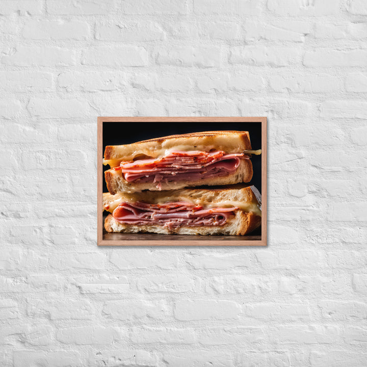 Bocadillo de Jamn Framed poster 🤤 from Yumify.AI