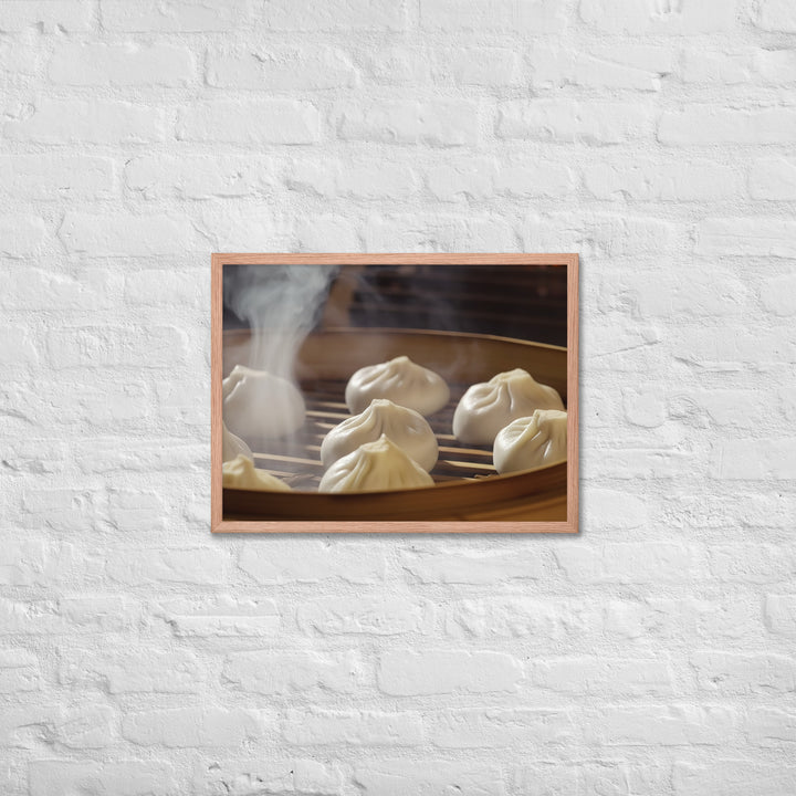 Xiaolongbao Framed poster 🤤 from Yumify.AI