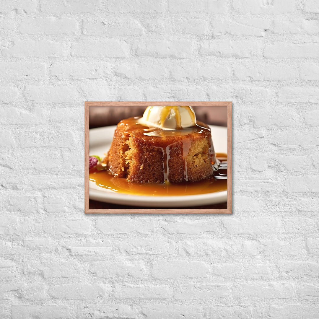 Malva Pudding Framed poster 🤤 from Yumify.AI