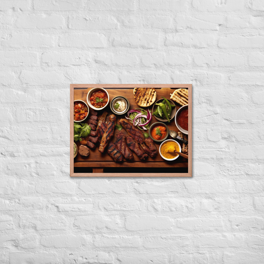 Braai Framed poster 🤤 from Yumify.AI