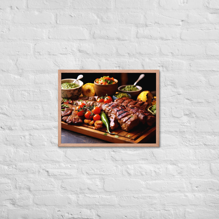 Braai Framed poster 🤤 from Yumify.AI