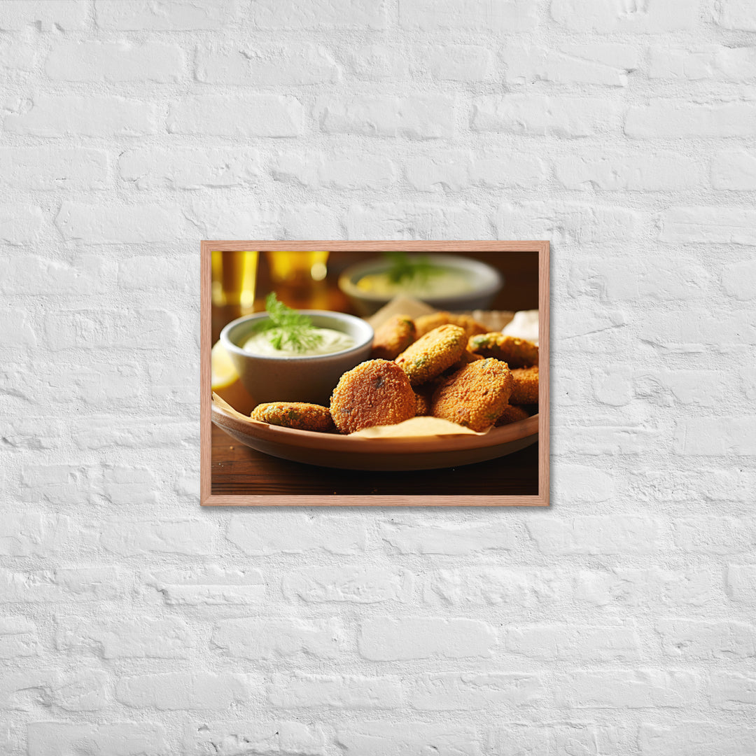 Falafel Framed poster 🤤 from Yumify.AI