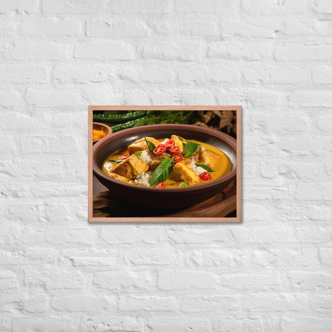 Fijian Fish Curry Framed poster 🤤 from Yumify.AI