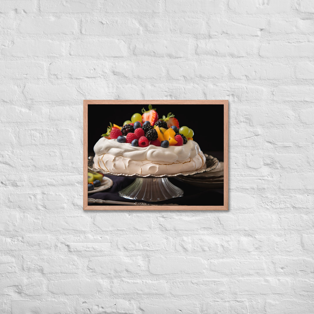 Pavlova Framed poster 🤤 from Yumify.AI