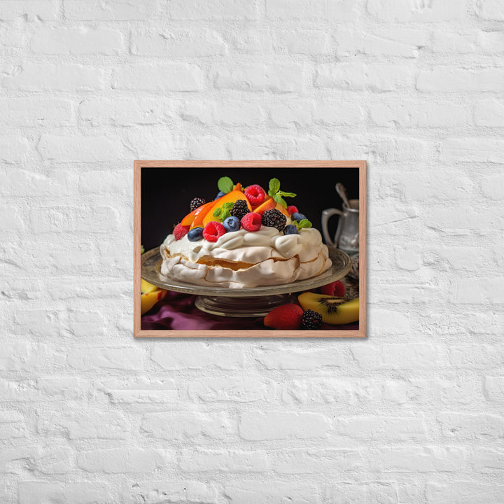 Pavlova Framed poster 🤤 from Yumify.AI