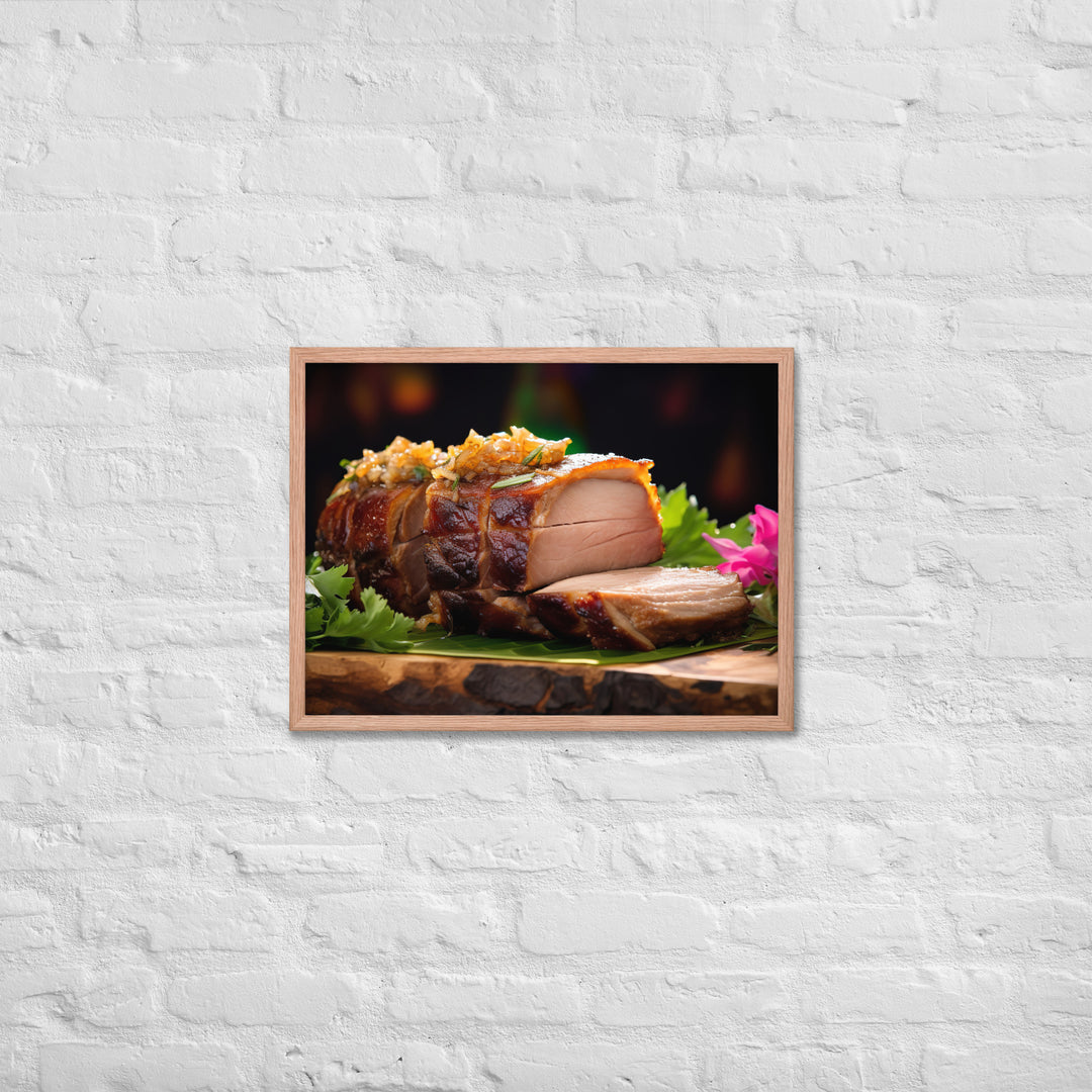 Kalua Pork Framed poster 🤤 from Yumify.AI