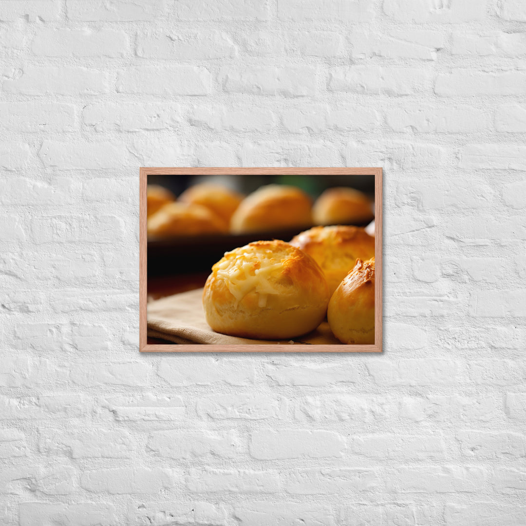 Po de Queijo Framed poster 🤤 from Yumify.AI