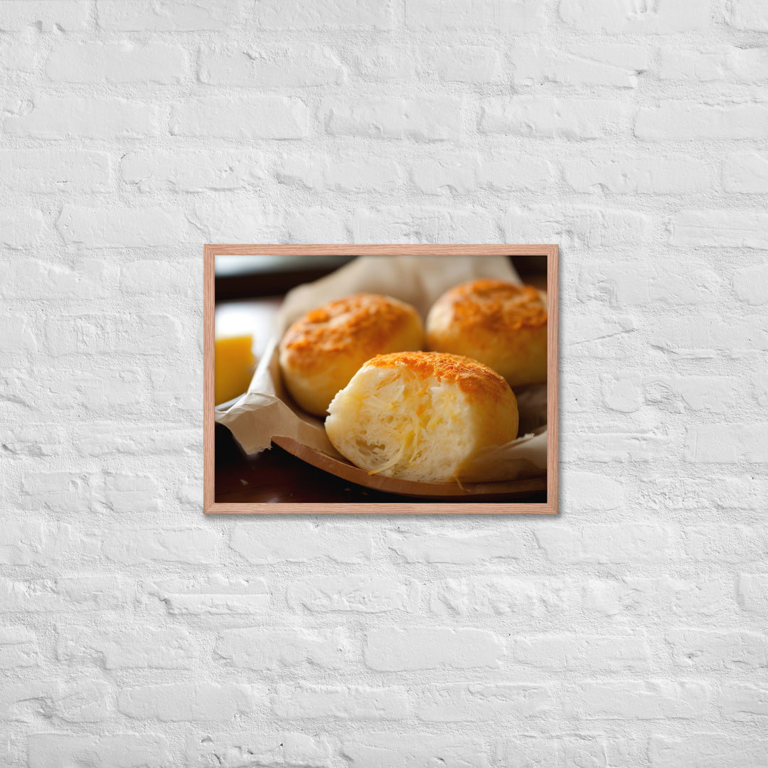 Po de Queijo Framed poster 🤤 from Yumify.AI