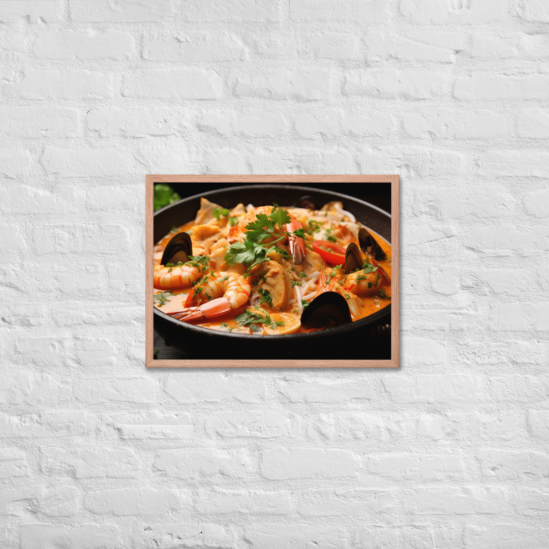 Moqueca Framed poster 🤤 from Yumify.AI