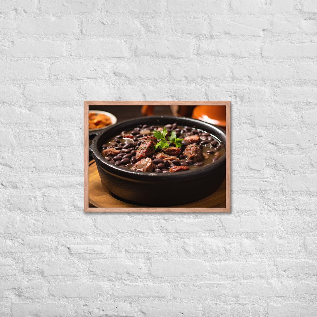 Feijoada Framed poster 🤤 from Yumify.AI