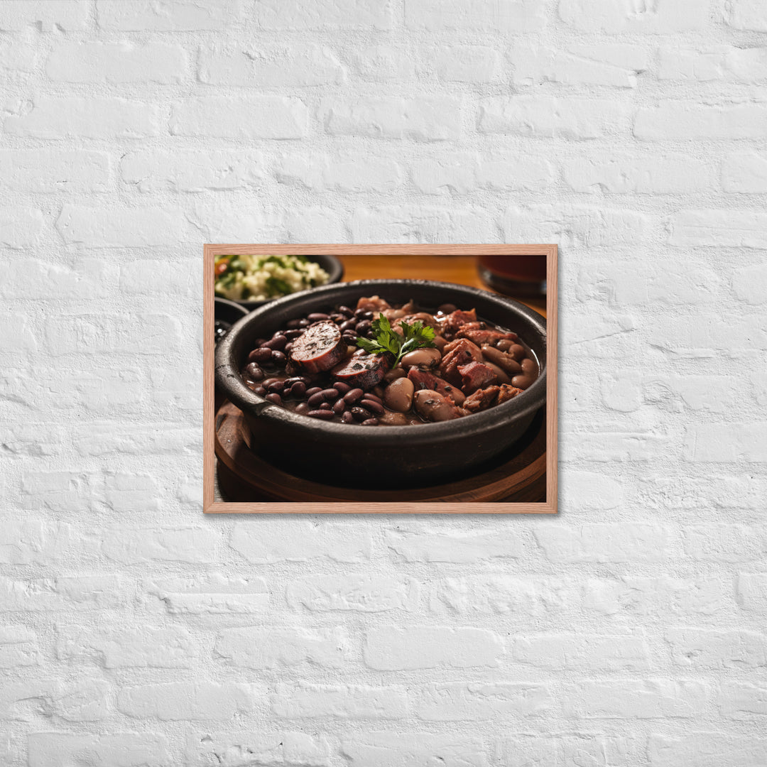 Feijoada Framed poster 🤤 from Yumify.AI