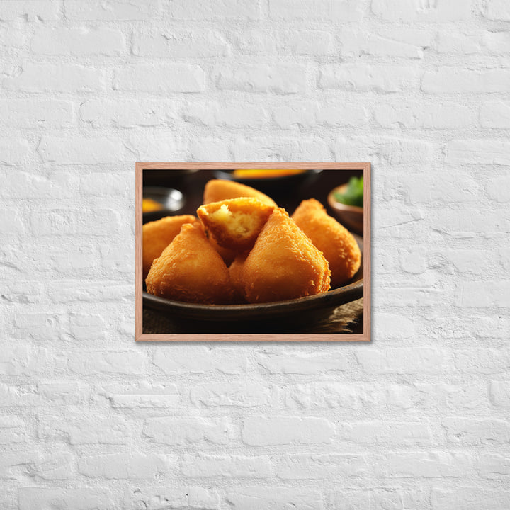 Coxinha Framed poster 🤤 from Yumify.AI