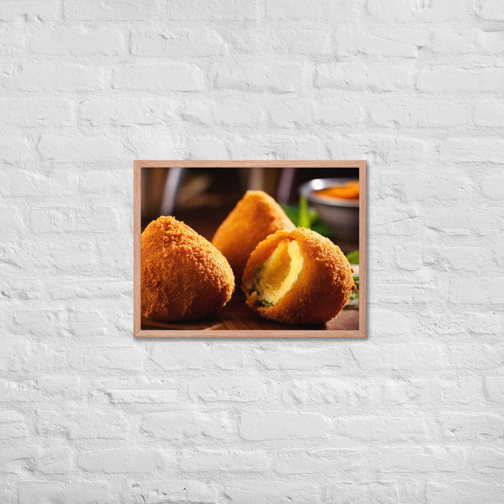 Coxinha Framed poster 🤤 from Yumify.AI