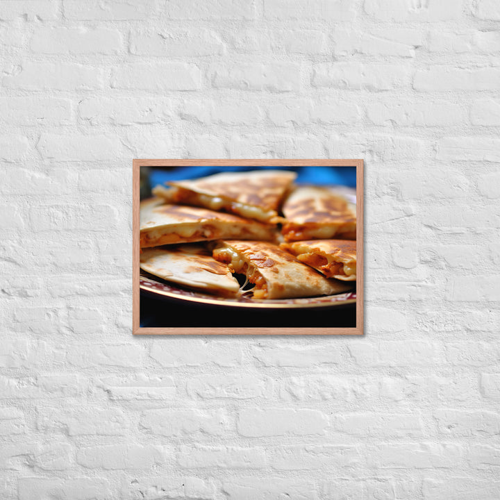 Quesadillas Framed poster 🤤 from Yumify.AI