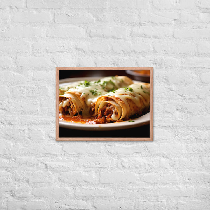 Enchiladas Framed poster 🤤 from Yumify.AI