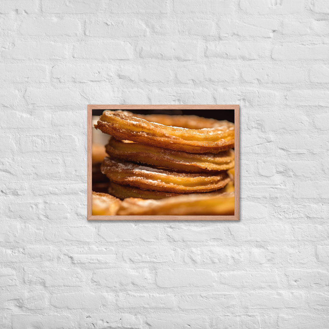 Churros Framed poster 🤤 from Yumify.AI