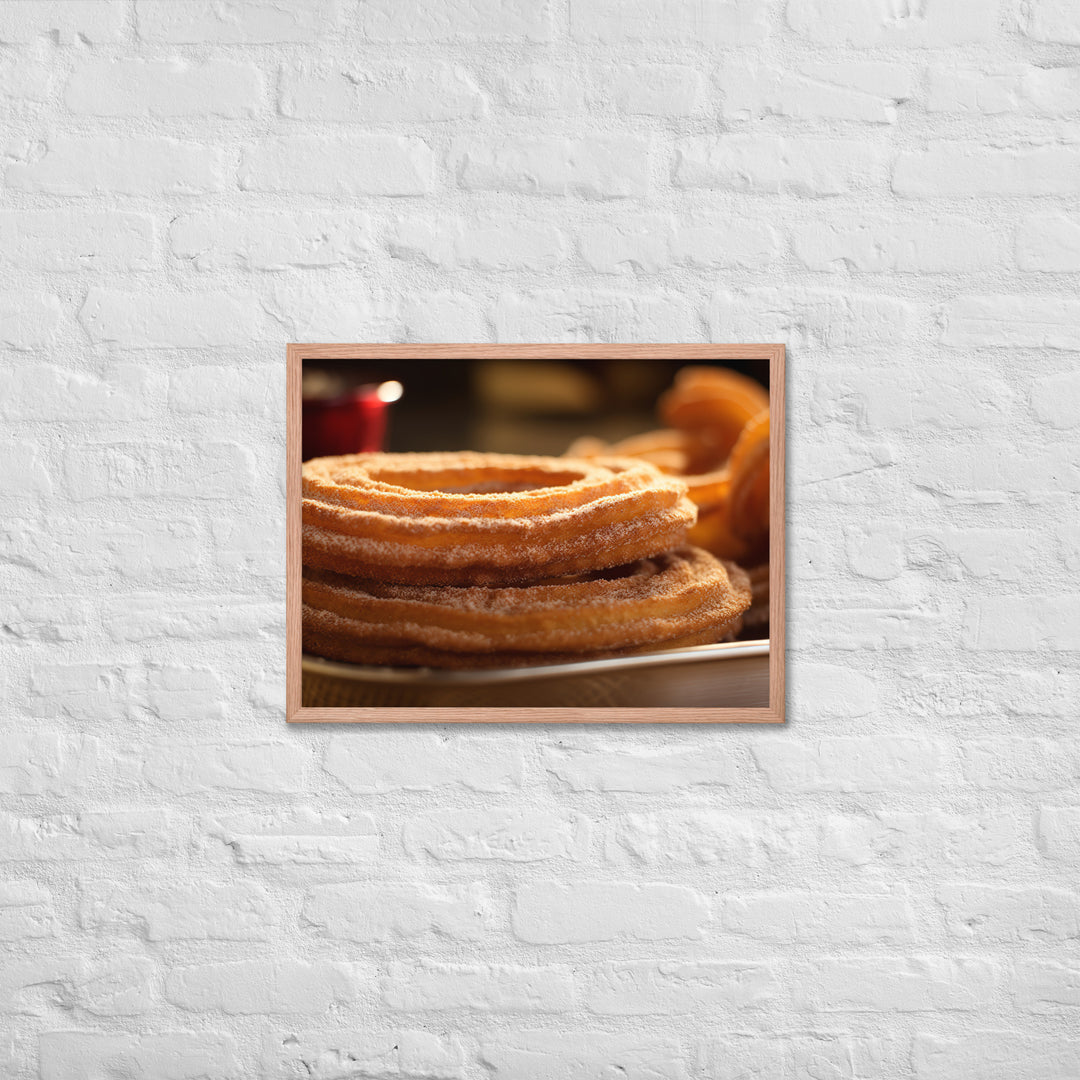 Churros Framed poster 🤤 from Yumify.AI