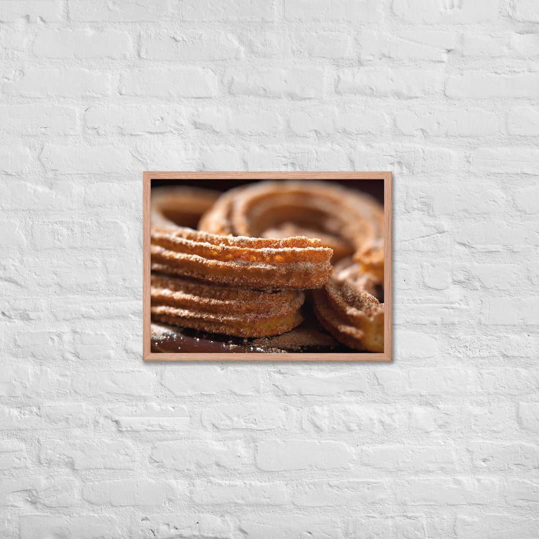 Churros Framed poster 🤤 from Yumify.AI