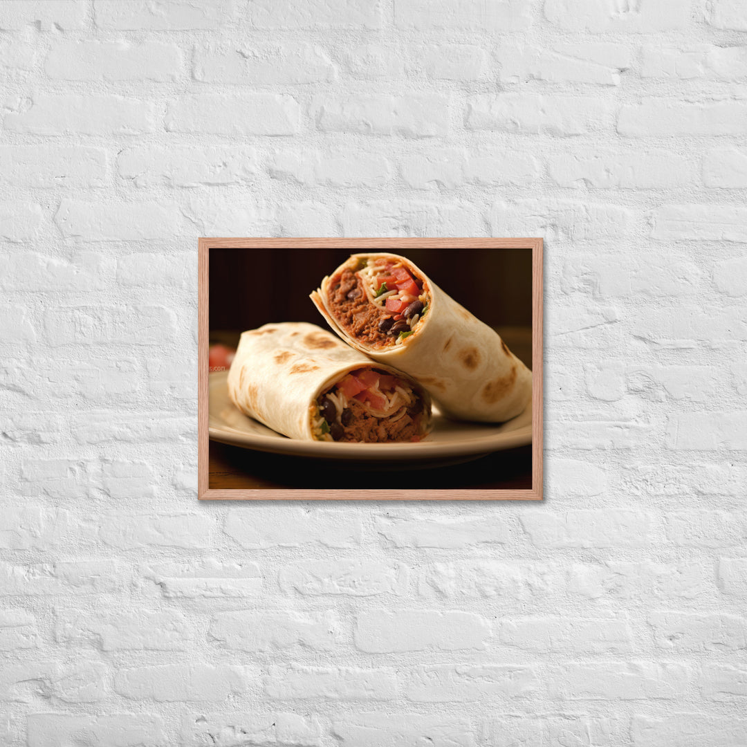 Burritos Framed poster 🤤 from Yumify.AI