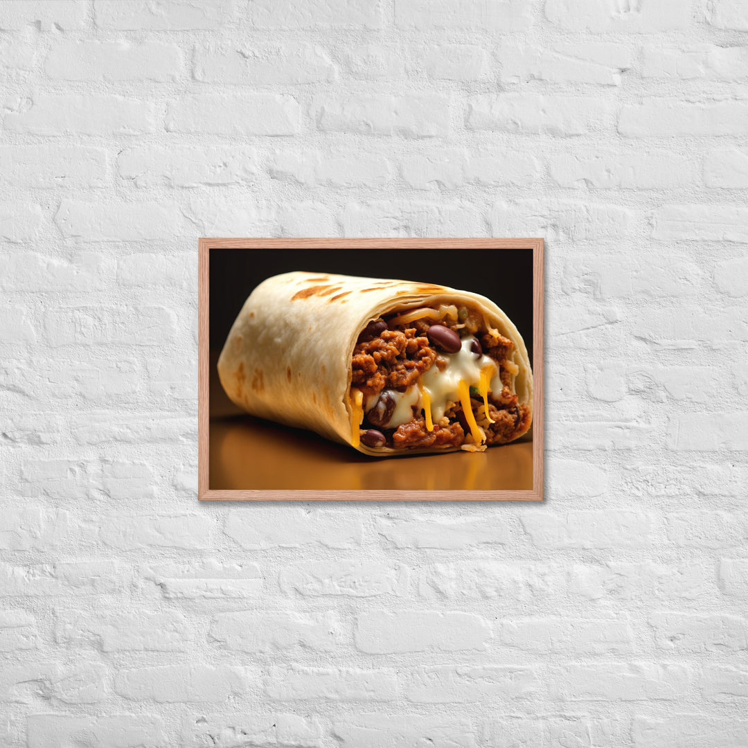 Burritos Framed poster 🤤 from Yumify.AI