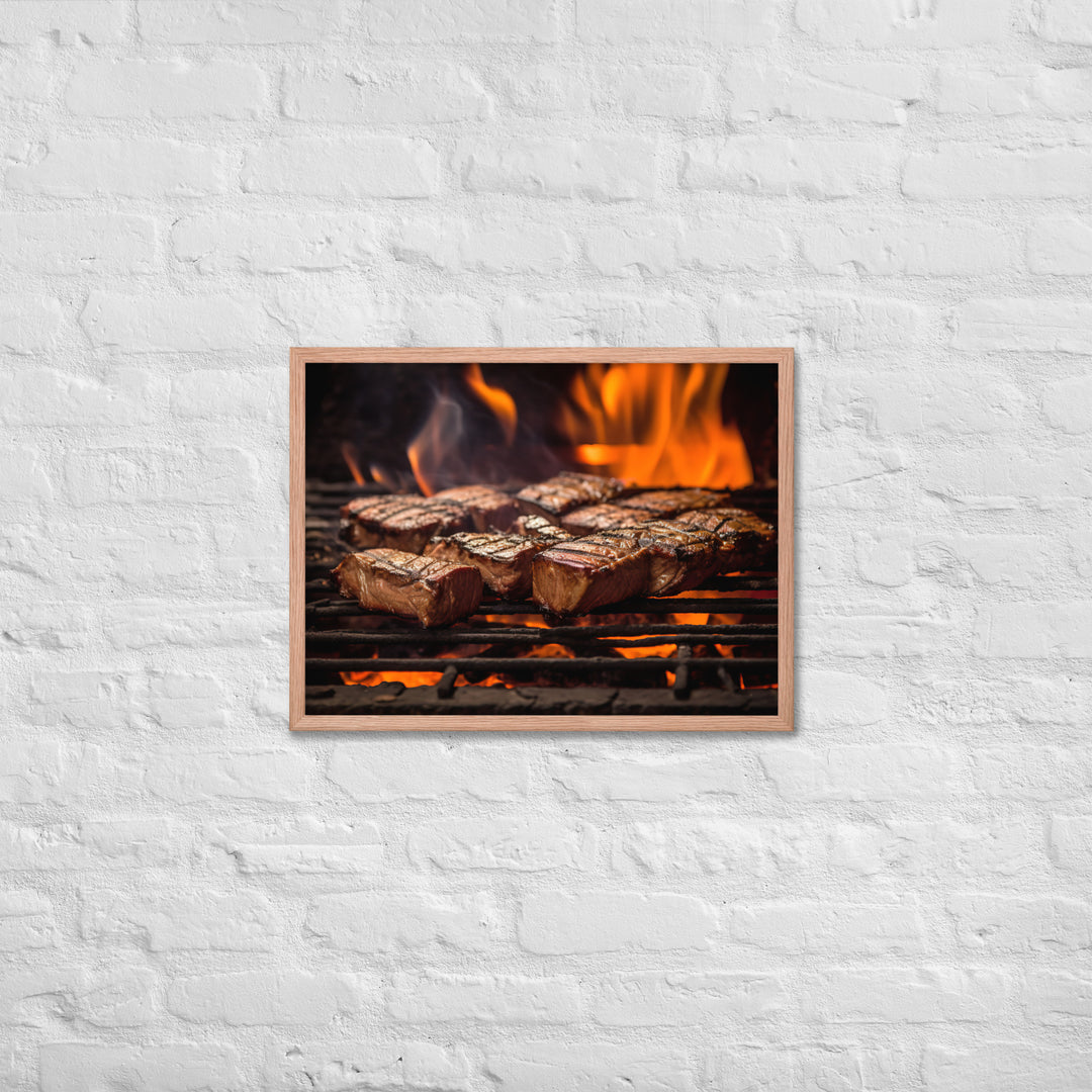 Asado Framed poster 🤤 from Yumify.AI