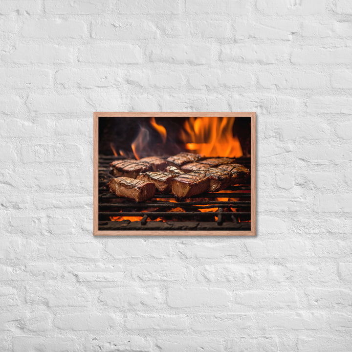 Asado Framed poster 🤤 from Yumify.AI