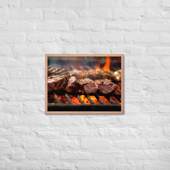 Asado Framed poster 🤤 from Yumify.AI