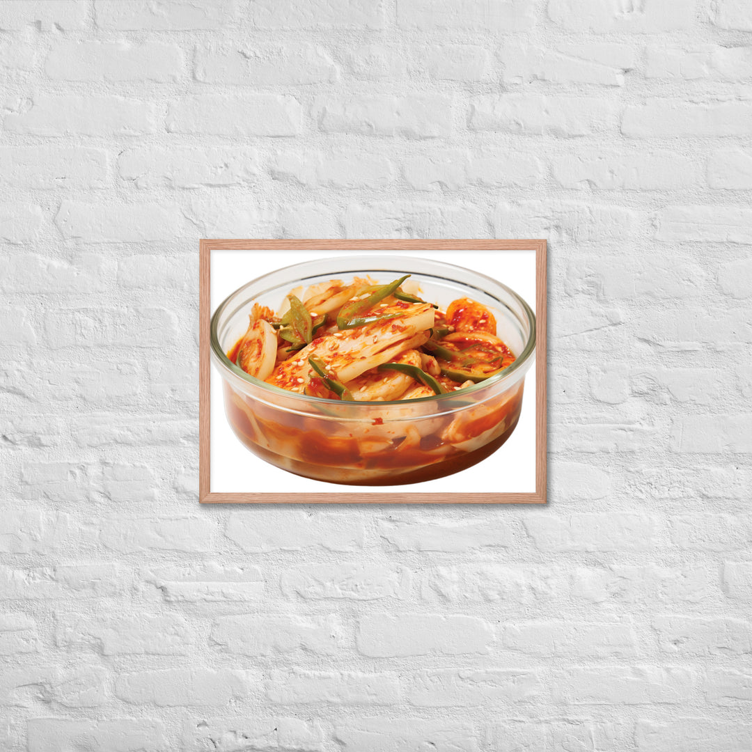 Spicy Traditional Kimchi Framed poster 🤤 from Yumify.AI