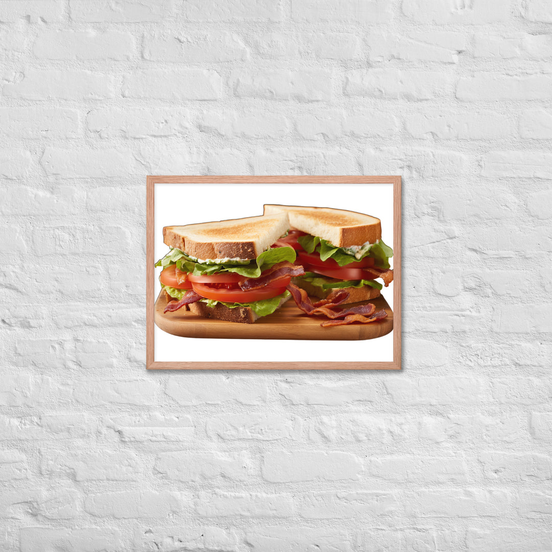 Classic BLT Sandwich Framed poster 🤤 from Yumify.AI