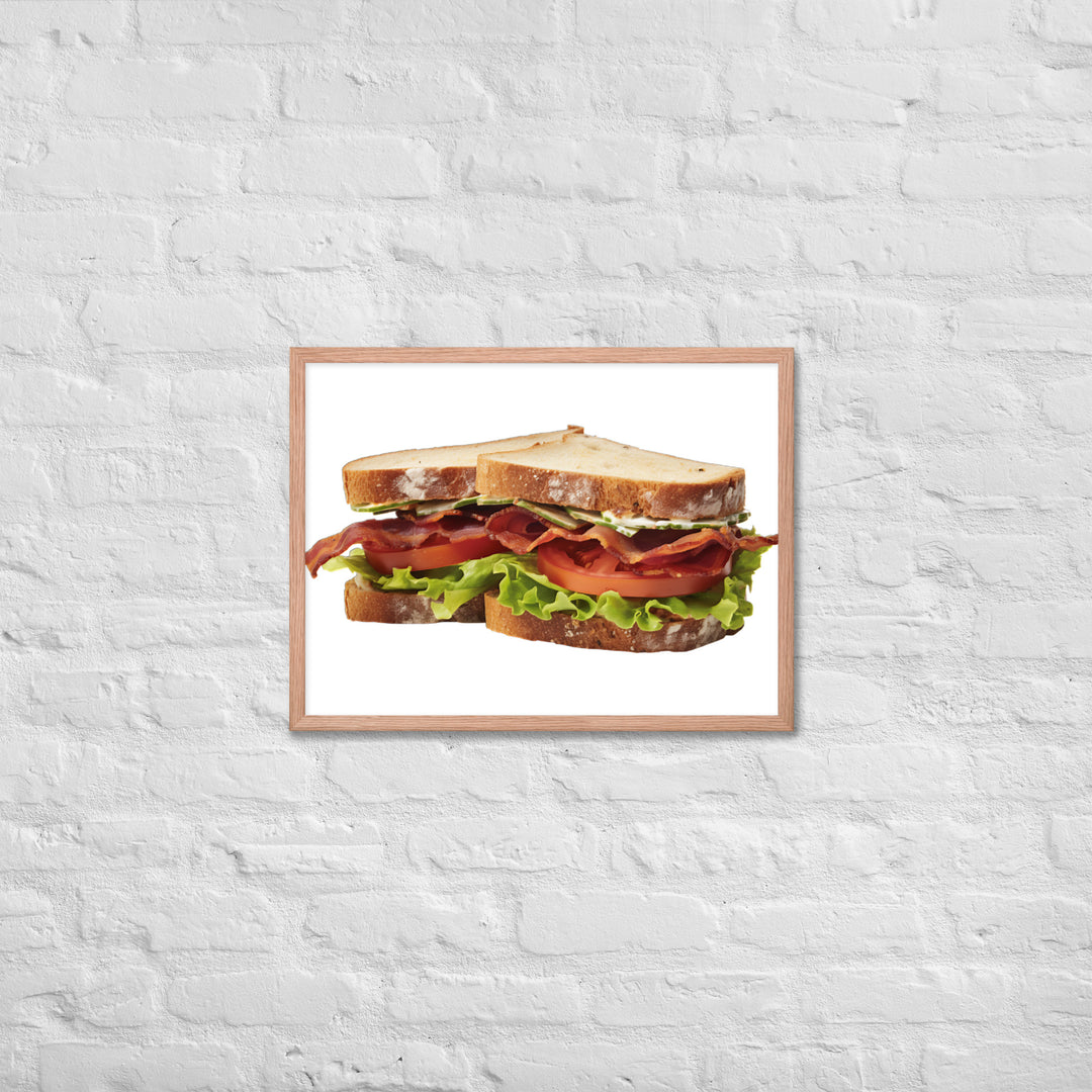 Classic BLT Sandwich Framed poster 🤤 from Yumify.AI