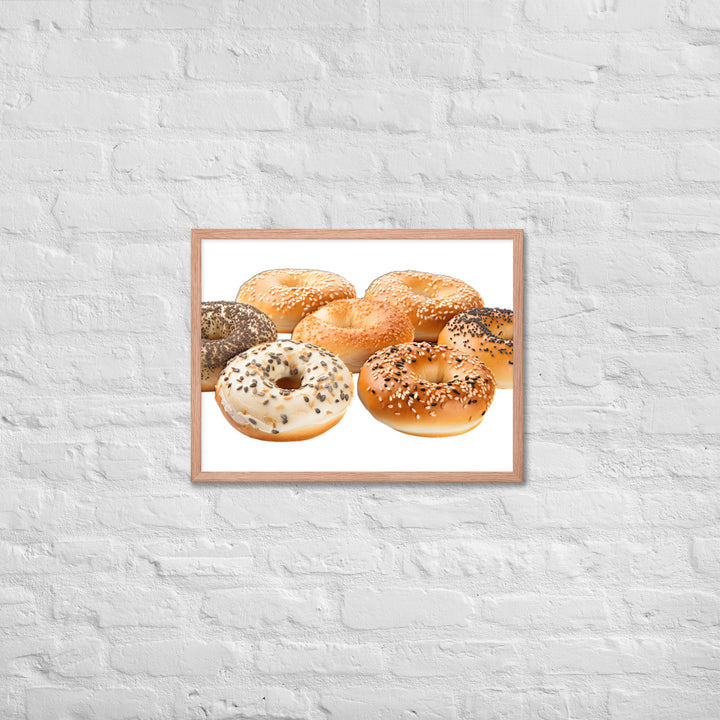 Everything Bagel Framed poster 🤤 from Yumify.AI