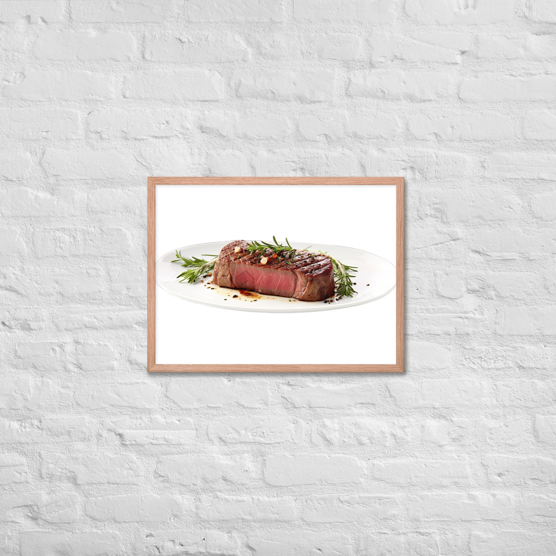 Fillet Mignon Elegance Framed poster 🤤 from Yumify.AI