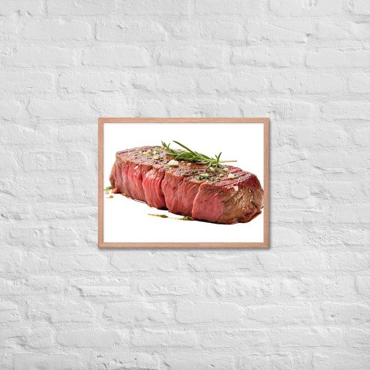 Fillet Mignon Elegance Framed poster 🤤 from Yumify.AI