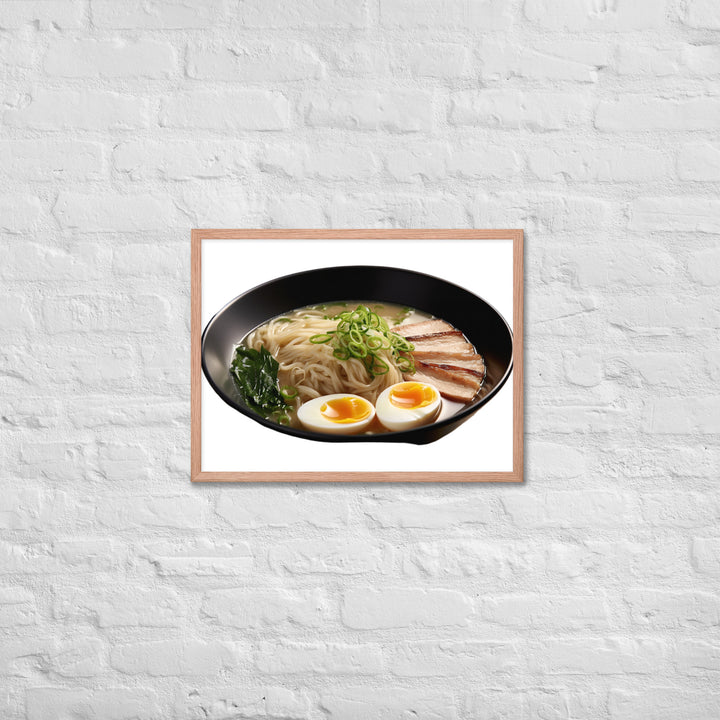 Classic Tonkotsu Ramen Framed poster 🤤 from Yumify.AI