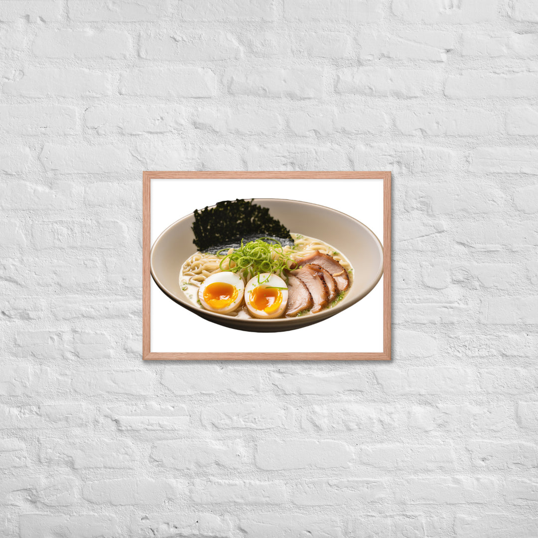 Classic Tonkotsu Ramen Framed poster 🤤 from Yumify.AI