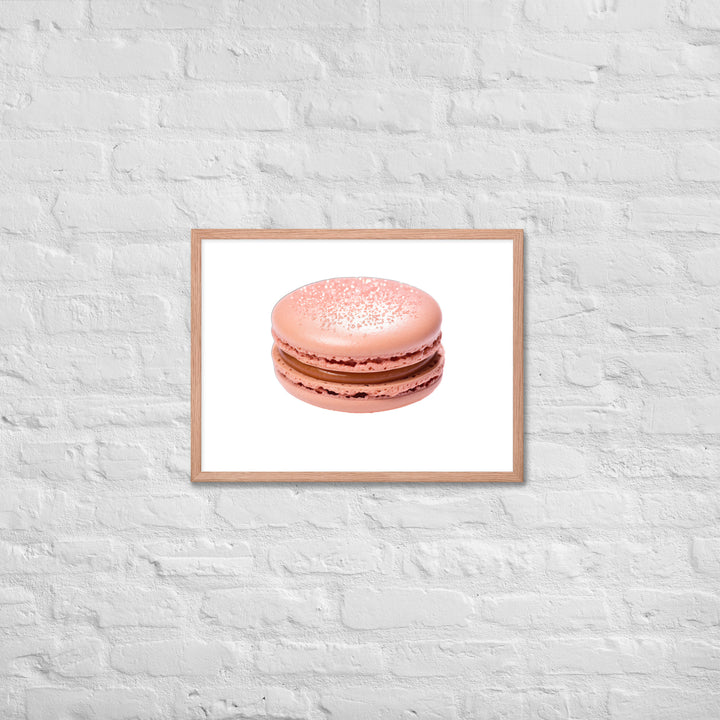 Rose Gold Macaron Framed poster 🤤 from Yumify.AI