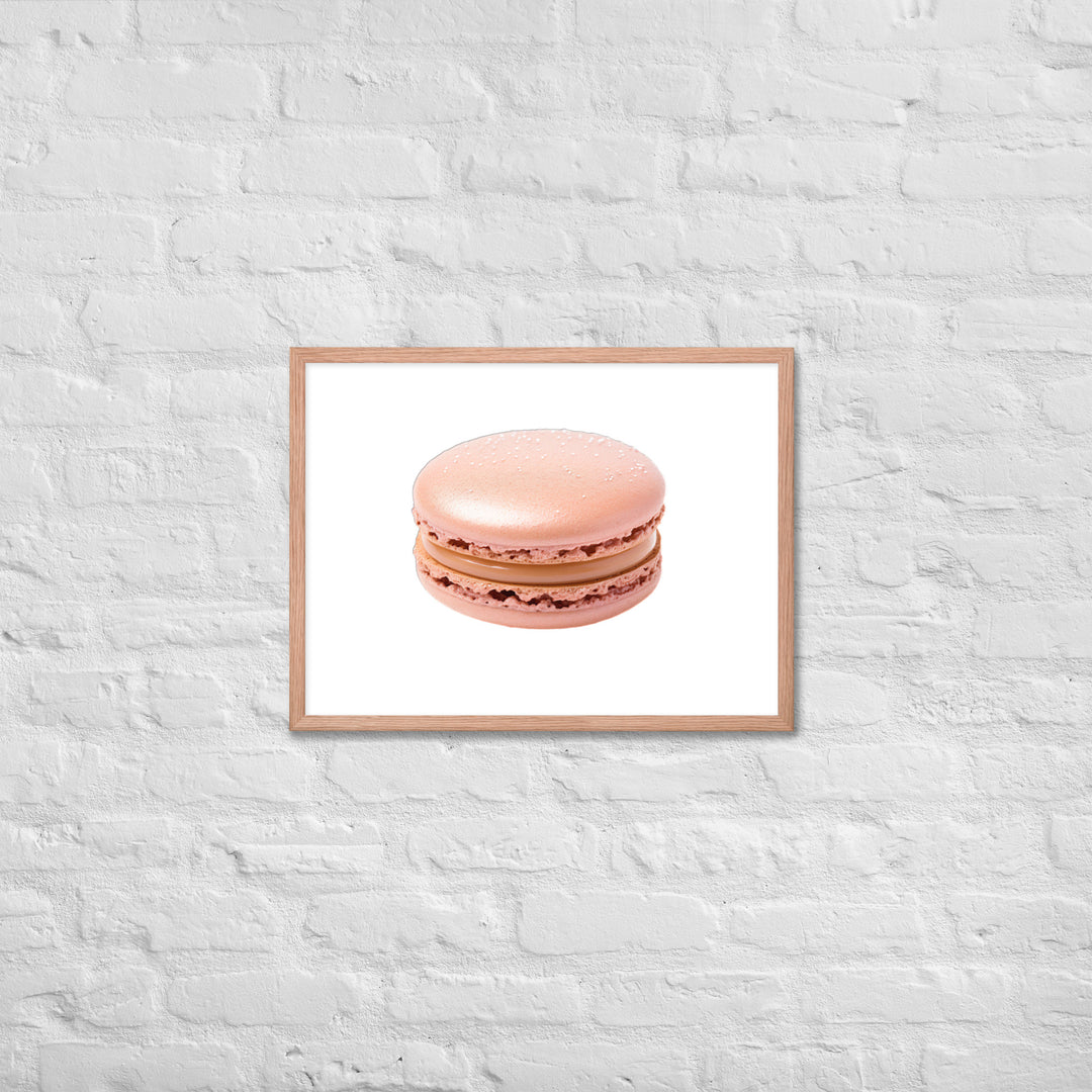 Rose Gold Macaron Framed poster 🤤 from Yumify.AI