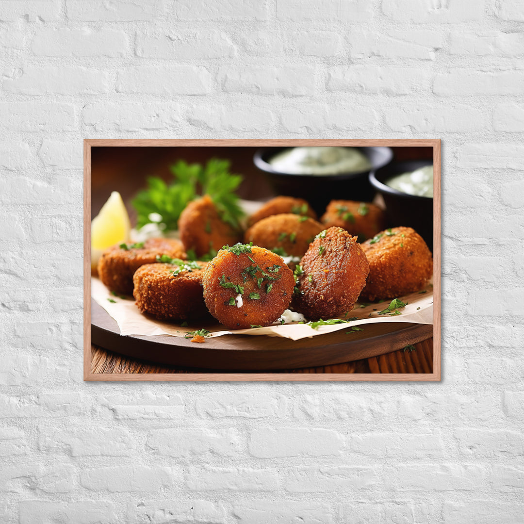 Falafel Framed poster 🤤 from Yumify.AI