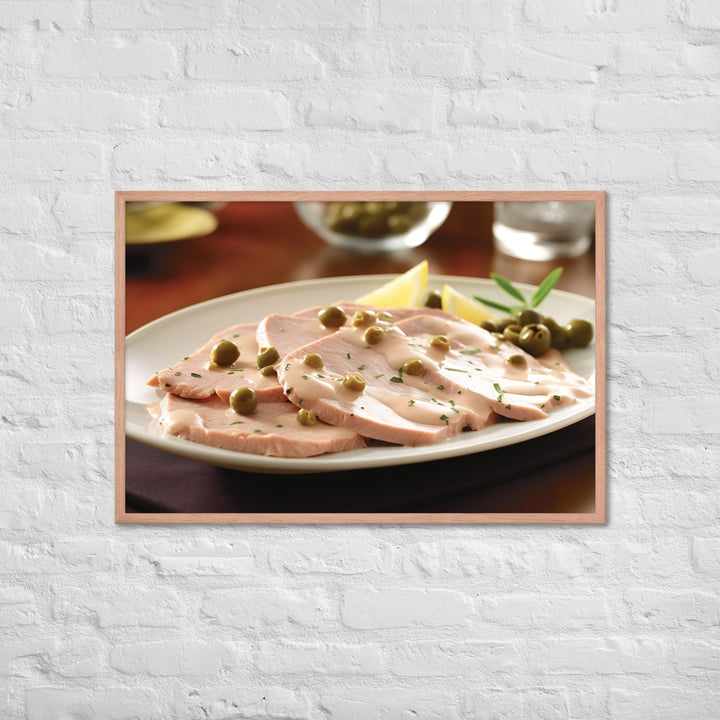 Vitello Tonnato Framed poster 🤤 from Yumify.AI