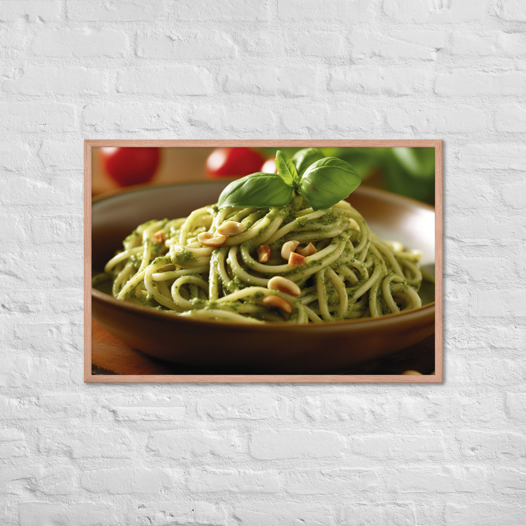 Pesto Genovese Framed poster 🤤 from Yumify.AI