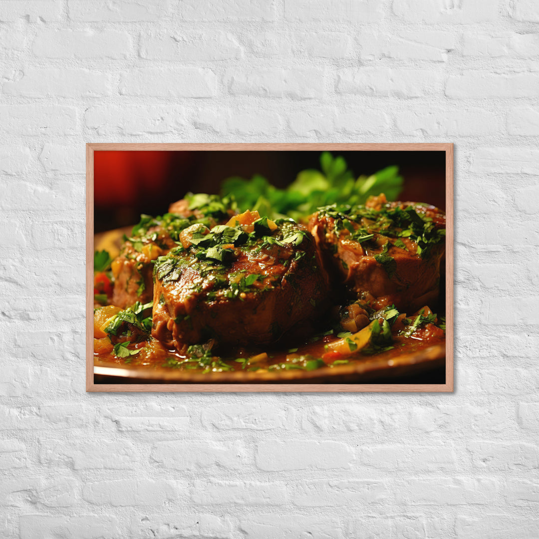 Osso Buco Framed poster 🤤 from Yumify.AI